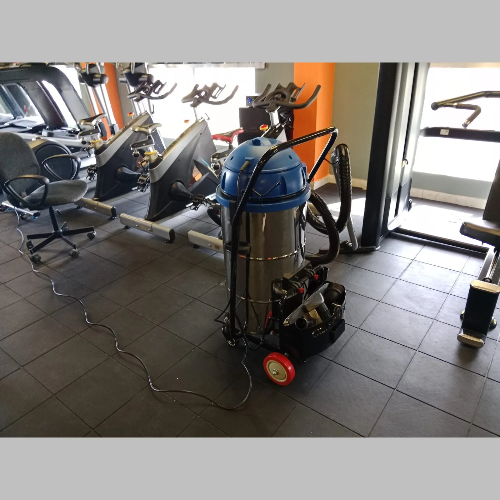 Enhancing Cleanliness Across Yoga Studios, Gyms, Sports Arenas, Offices, and Factories with Cleantek's Advanced Floor Cleaning Machines